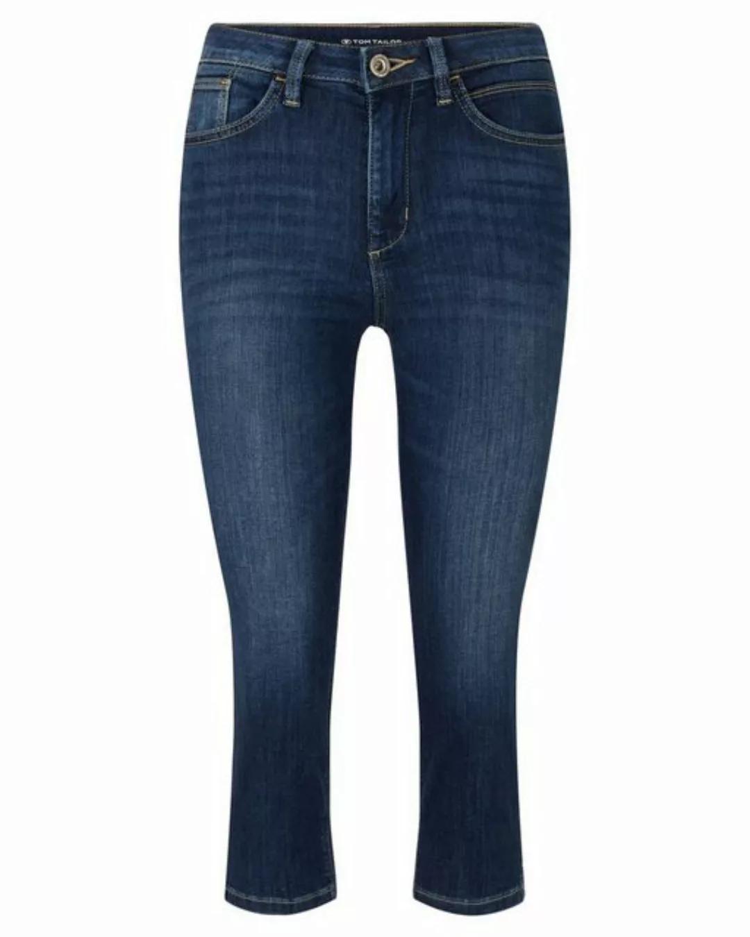 TOM TAILOR 5-Pocket-Jeans Damen Caprijeans KATE (1-tlg) günstig online kaufen