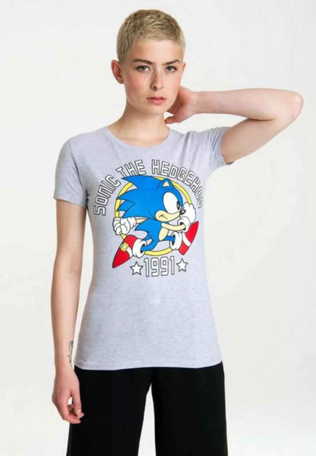 LOGOSHIRT T-Shirt Sonic - 1991 mit Sonic the Hedgehog-Print günstig online kaufen