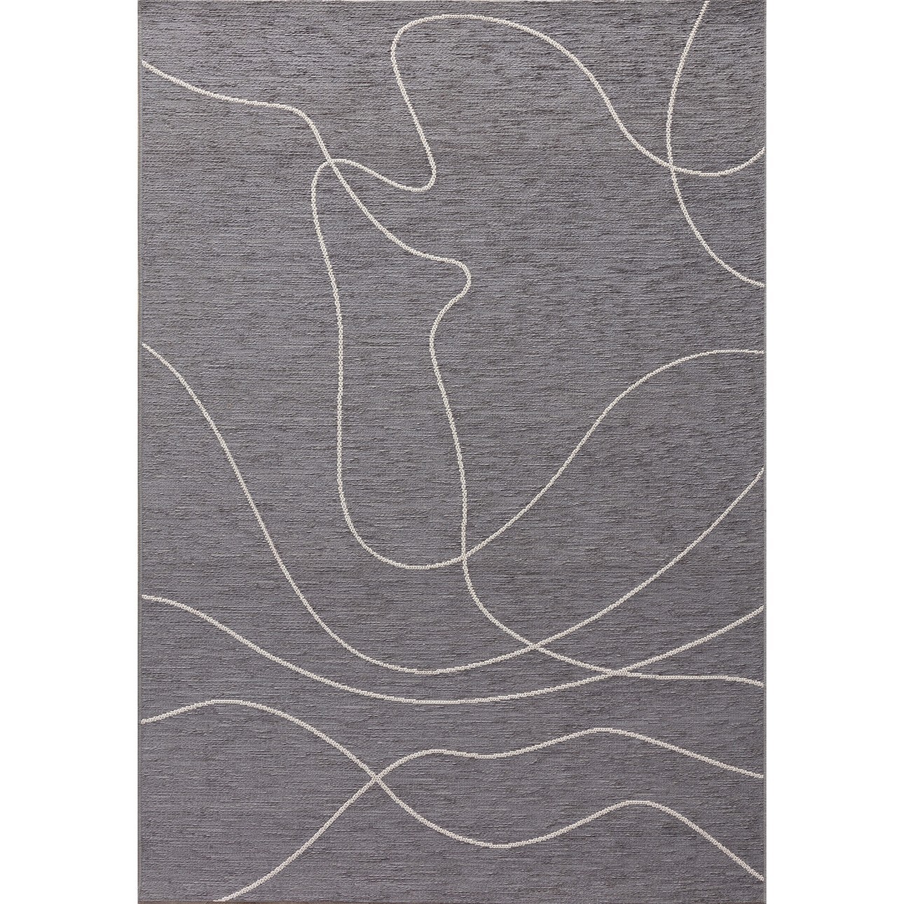 Teppich Velvet 160x230cm wool/dark grey, 160 x 230 cm günstig online kaufen
