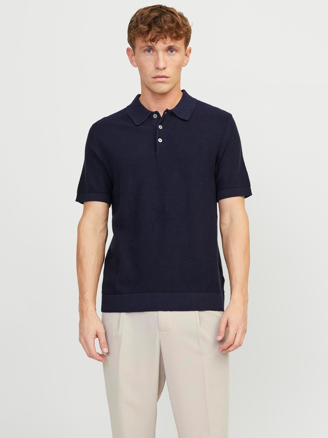 Jack & Jones Poloshirt JPRBLUSANDRI KNIT günstig online kaufen