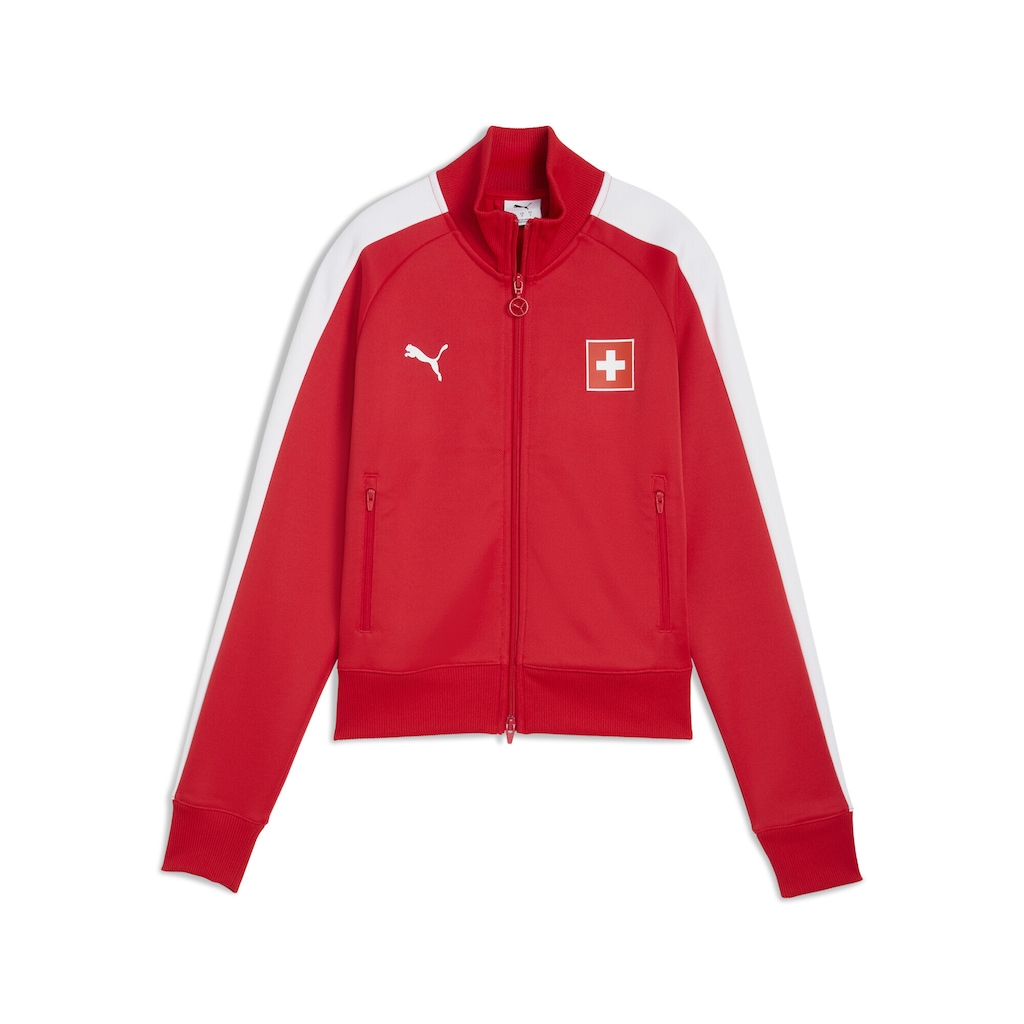 PUMA Trainingsjacke "Schweiz T7 Trainingsjacke Damen" günstig online kaufen