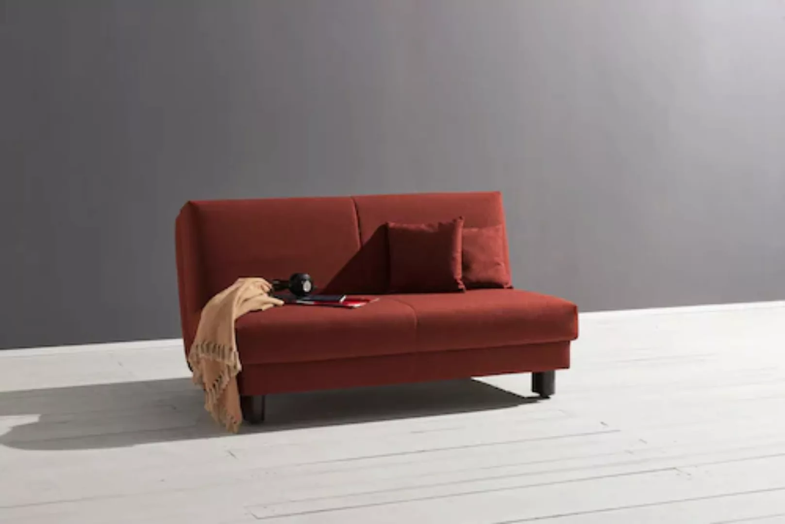 ell + ell Schlafsofa »Enny«, Liegefläche Breite 155 cm, Liegehöhe 45 cm, Fü günstig online kaufen