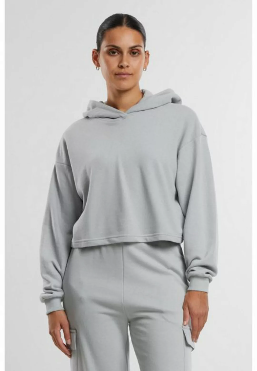 URBAN CLASSICS Kapuzenpullover Urban Classics Damen Ladies Oversized Croppe günstig online kaufen