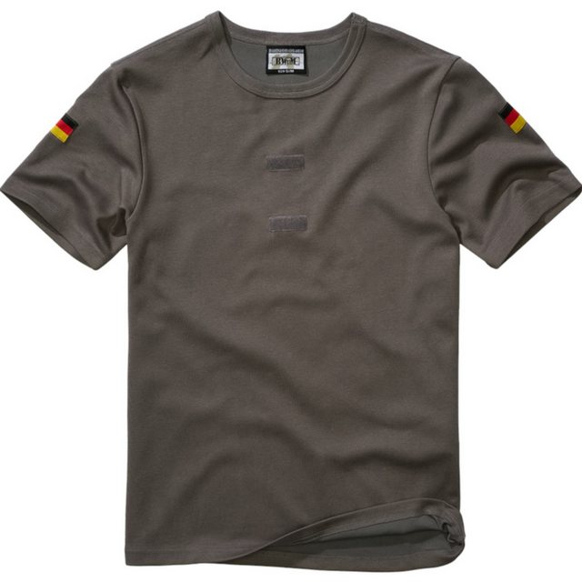 BWuM T-Shirt BWuM Bundeswehr Tropenshirt mit Flaggen & Klett günstig online kaufen