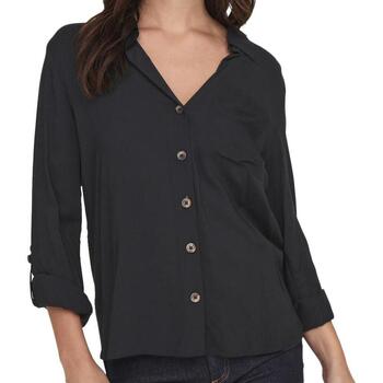 JACQUELINE de YONG Blusenshirt Bluse mit Hemdkragen locker geschnitten lang günstig online kaufen