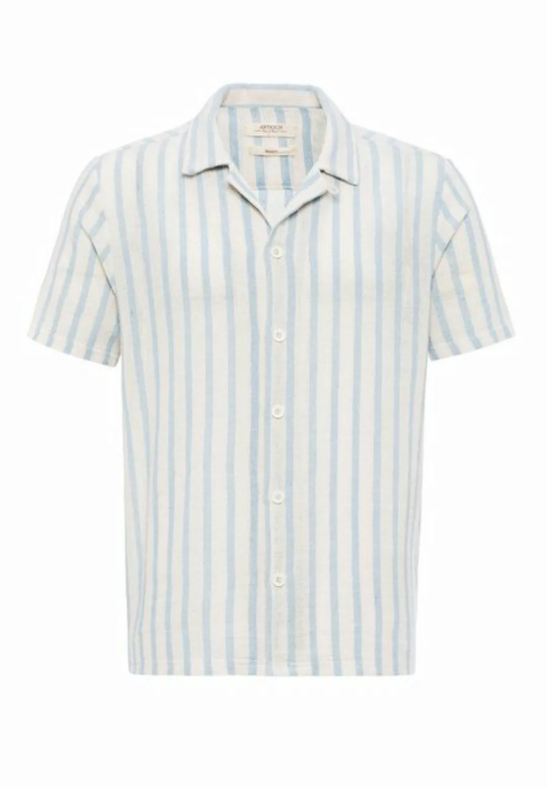 Antioch Blusenshirt Antonio - Striped - Short sleeved - Regular Fit günstig online kaufen