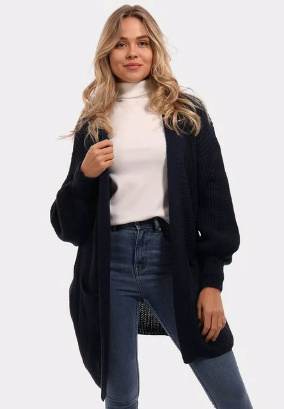 YC Fashion & Style Strickjacke "Herbstlicher Damen-Cardigan – Gemütlicher S günstig online kaufen