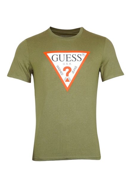 Guess T-Shirt T-Shirt CN SS Original Logo Kurzarmshirt (1-tlg) günstig online kaufen
