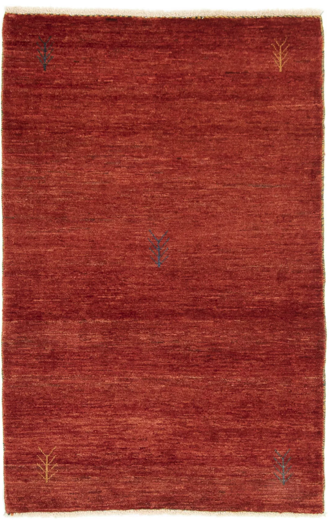 morgenland Wollteppich »Loribaft Teppich handgeknüpft rot«, rechteckig, han günstig online kaufen
