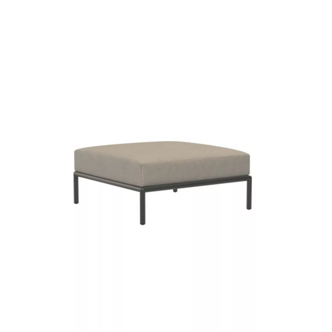 LEVEL Outdoor Ottoman Lounge-Modul 3 Asche Dunkelgrau günstig online kaufen