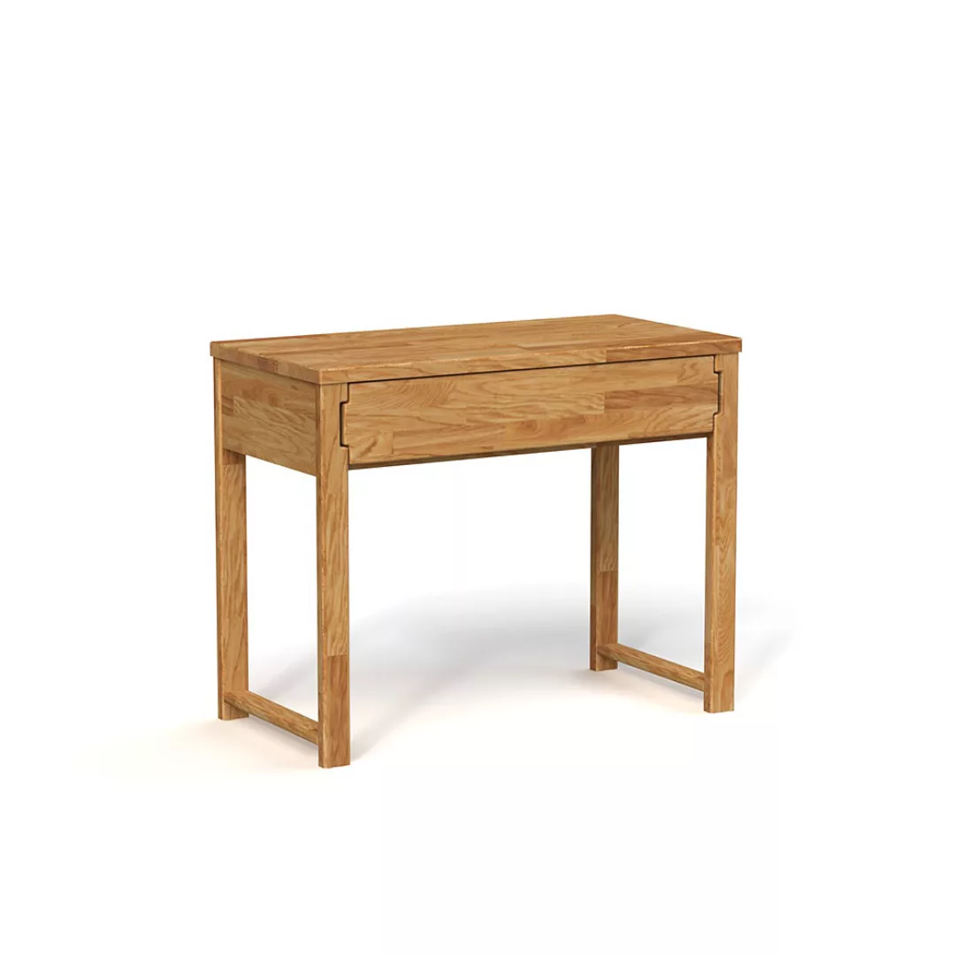 Schreibtisch KOLI Holz massiv günstig online kaufen