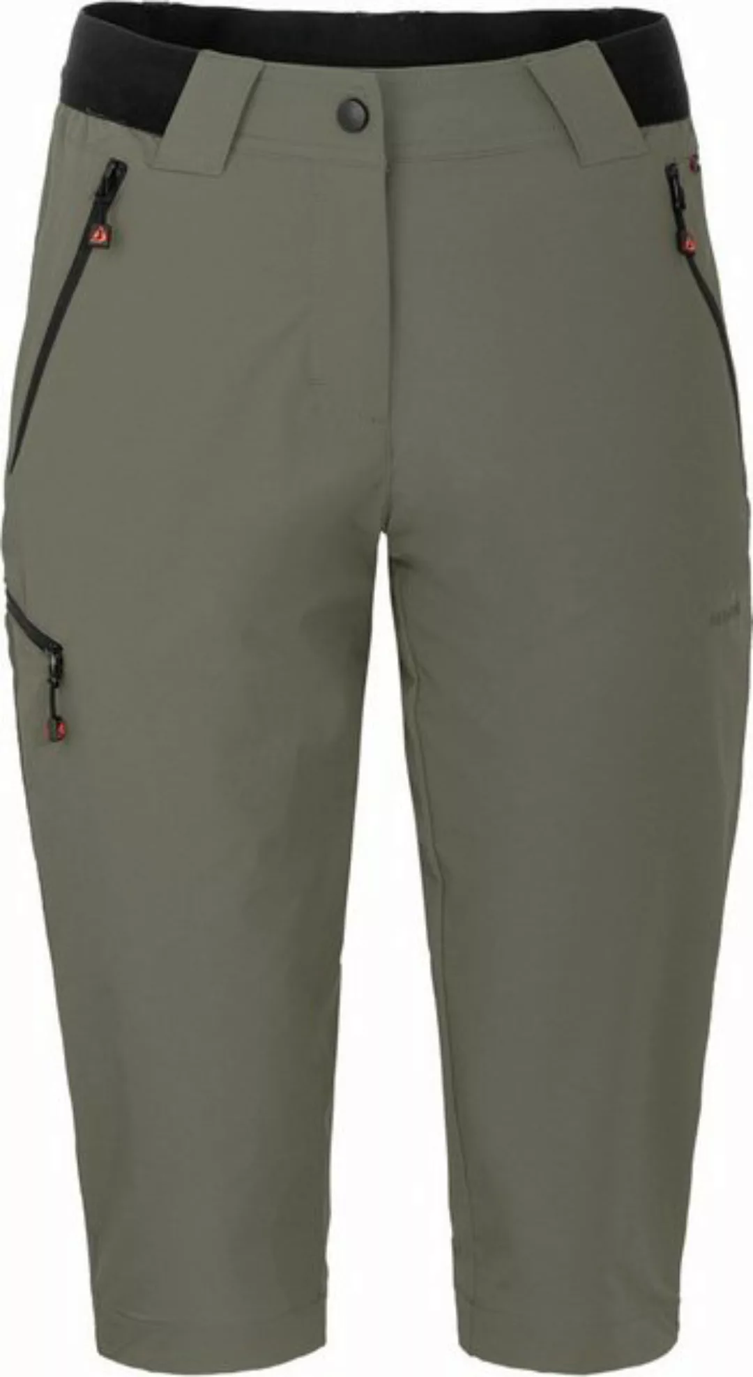 Bergson Outdoorhose VIDAA COMFORT Capri (slim) Damen 3/4 Wanderhose, leicht günstig online kaufen