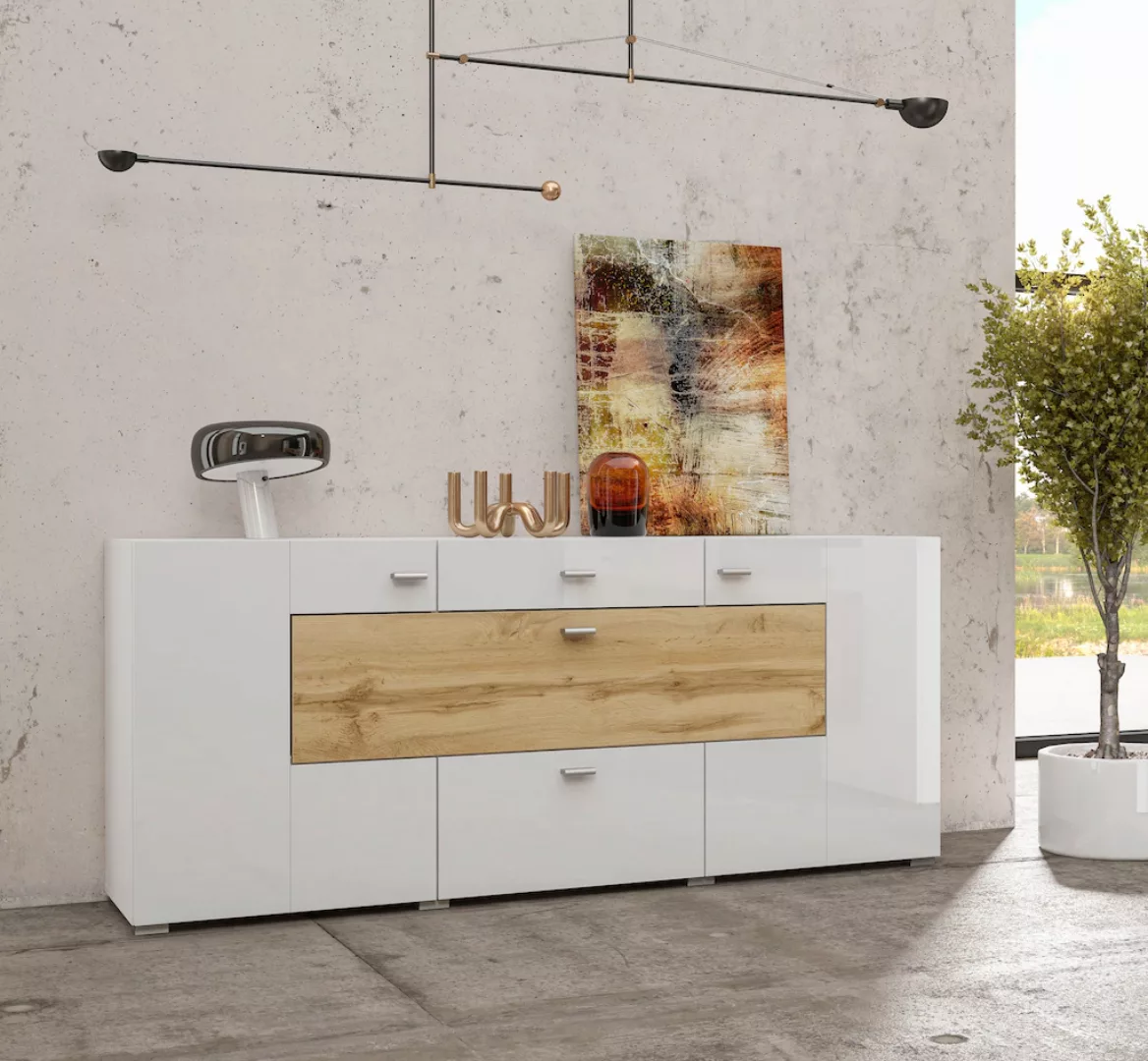 INOSIGN Sideboard "Coby", Breite 165 cm günstig online kaufen