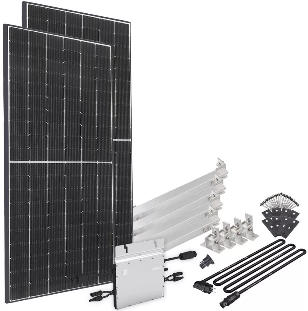 offgridtec Solaranlage »Solar-Direct 830W HM-800«, Schukosteckdose, 5 m Ans günstig online kaufen