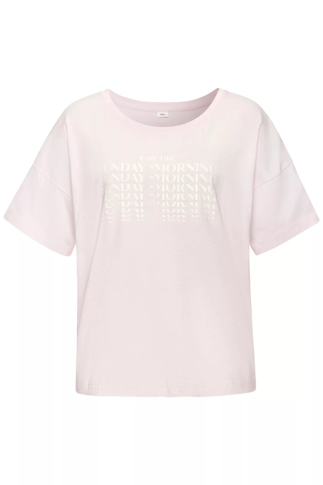 s.Oliver Pyjama, (2 tlg.), mit grafischem Print günstig online kaufen