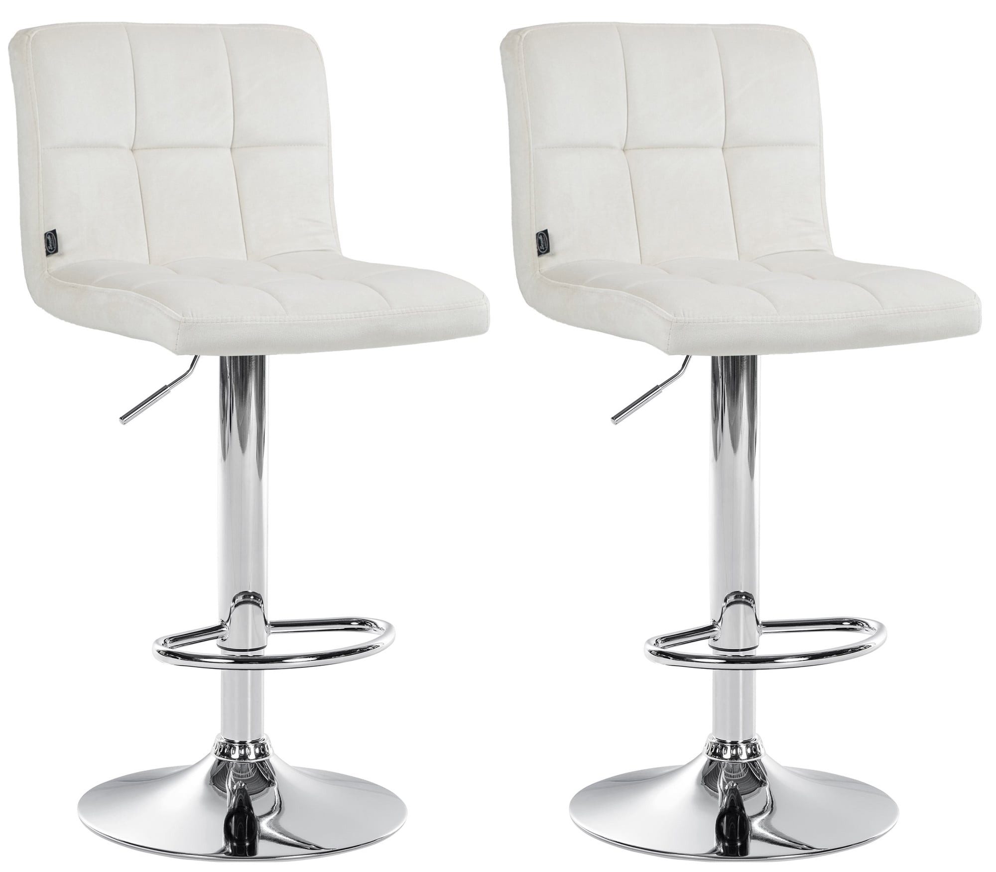 CLP Barhocker Peru Samt (2er Set, günstig online kaufen
