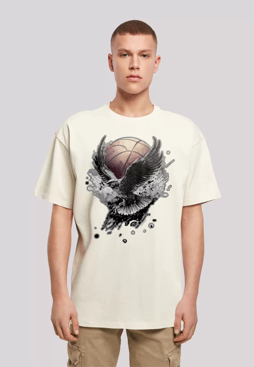 F4NT4STIC T-Shirt "Basketball Adler", Print günstig online kaufen