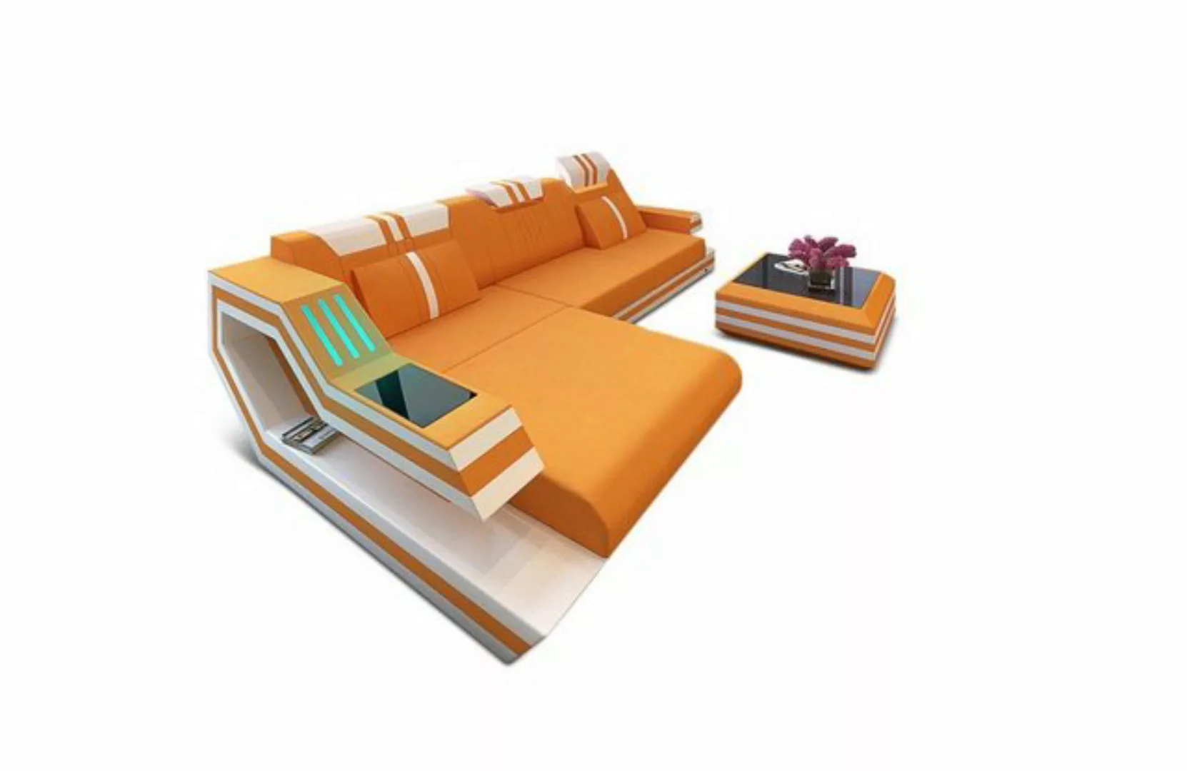 Sofa Dreams Ecksofa Ecksofa Polster Stoffsofa Ravenna L Form M Mikrofaser S günstig online kaufen