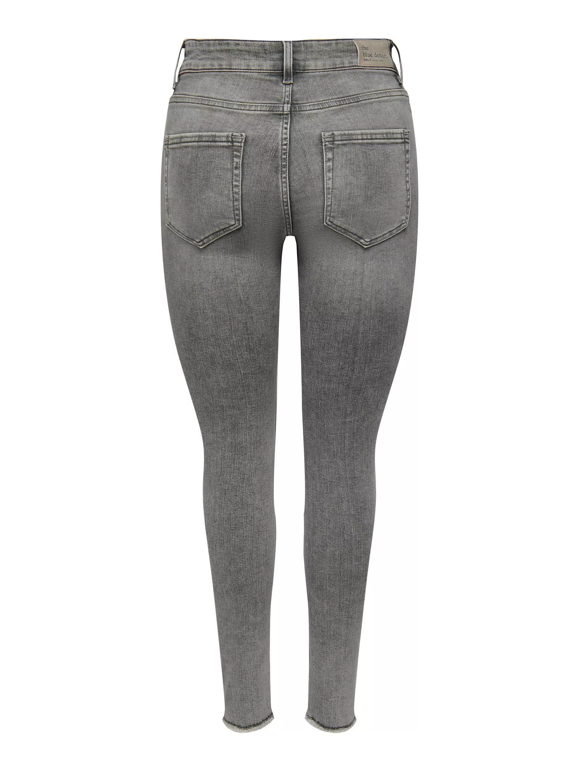 ONLY Skinny-fit-Jeans "ONLBLUSH MW SKINNY DECO ANK RW REA0918" günstig online kaufen