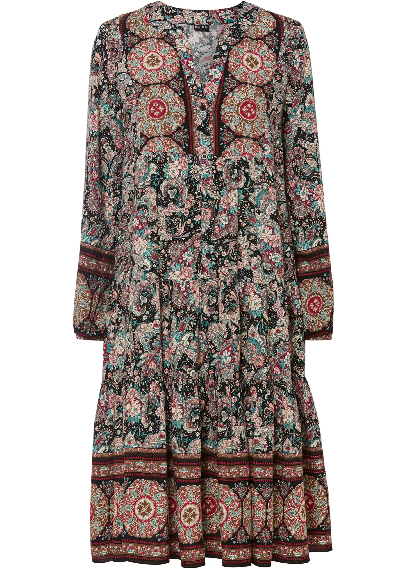 Bedrucktes Tunika-Kleid günstig online kaufen