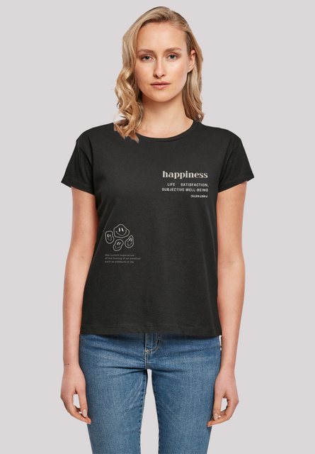 F4NT4STIC T-Shirt "happiness", Print günstig online kaufen