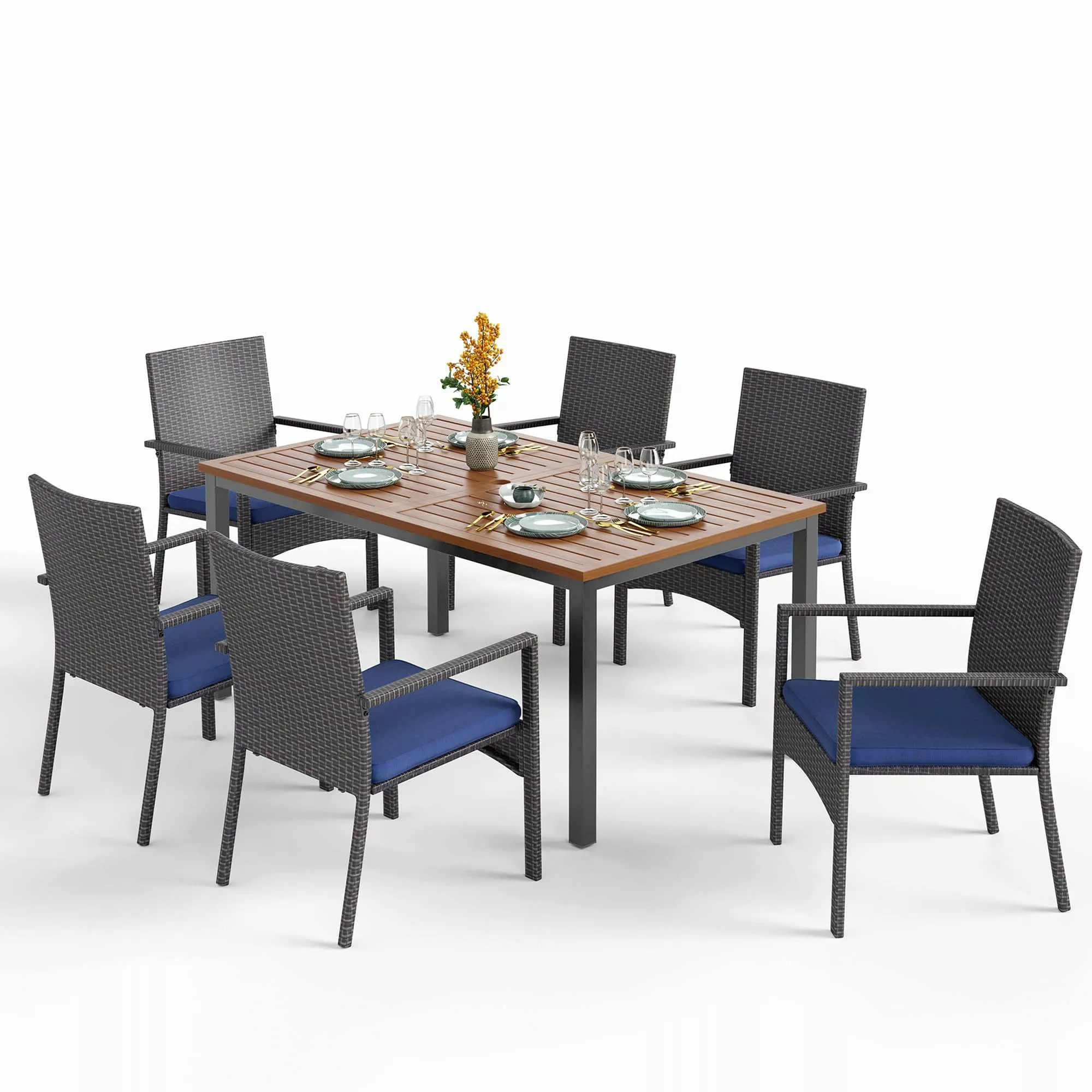 PHI VILLA Garten-Essgruppe, (für 6 Personen günstig online kaufen