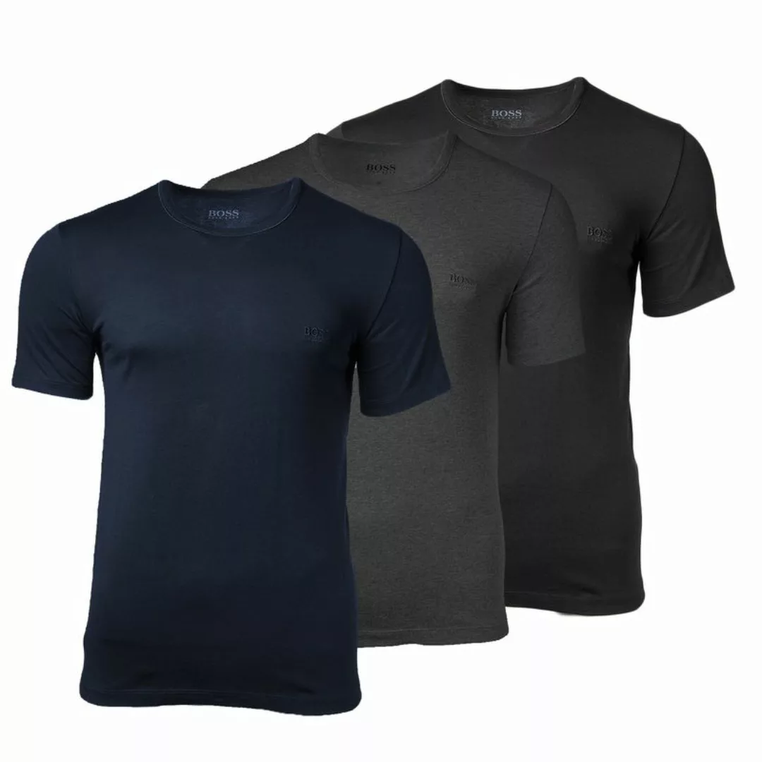 HUGO BOSS 3-Pack Herren T-Shirt, Rundhals, RN 3P, Pure Cotton, S-XXL - Open günstig online kaufen