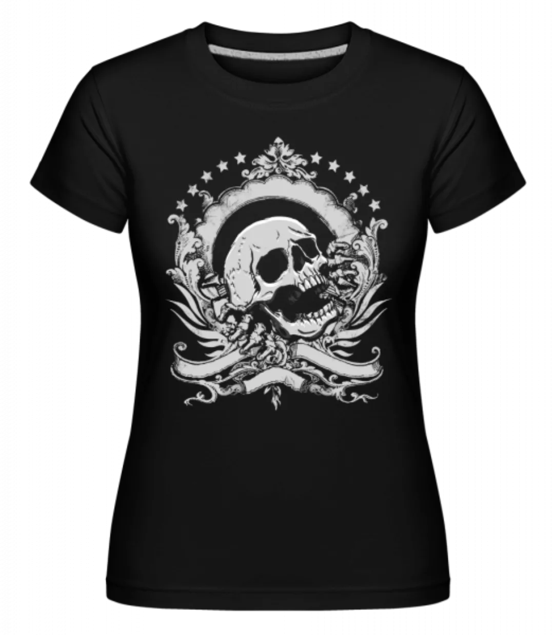 Totenkopf Logo · Shirtinator Frauen T-Shirt günstig online kaufen