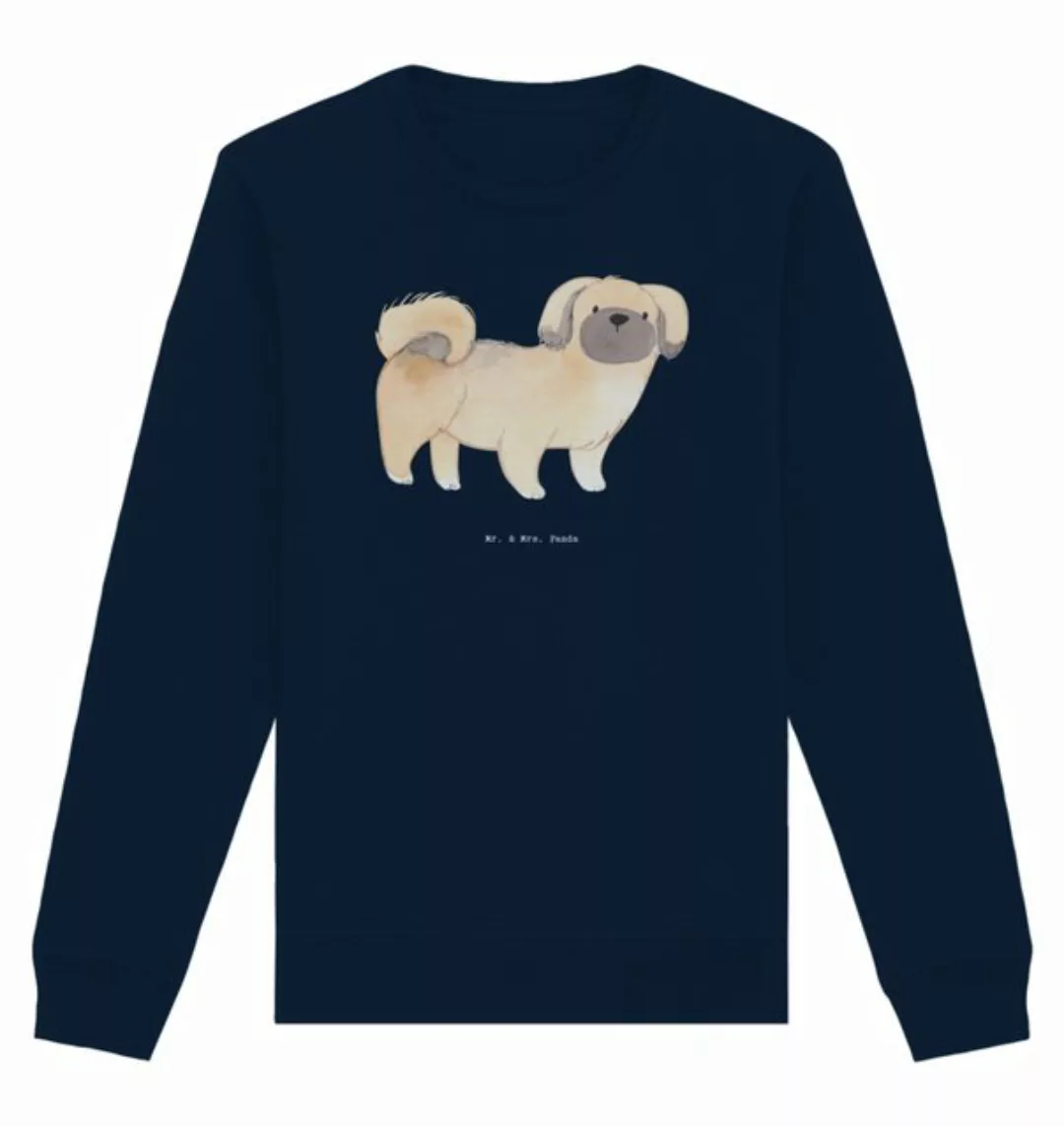 Mr. & Mrs. Panda Longpullover Größe S Pekingese Moment - French Navy - Gesc günstig online kaufen