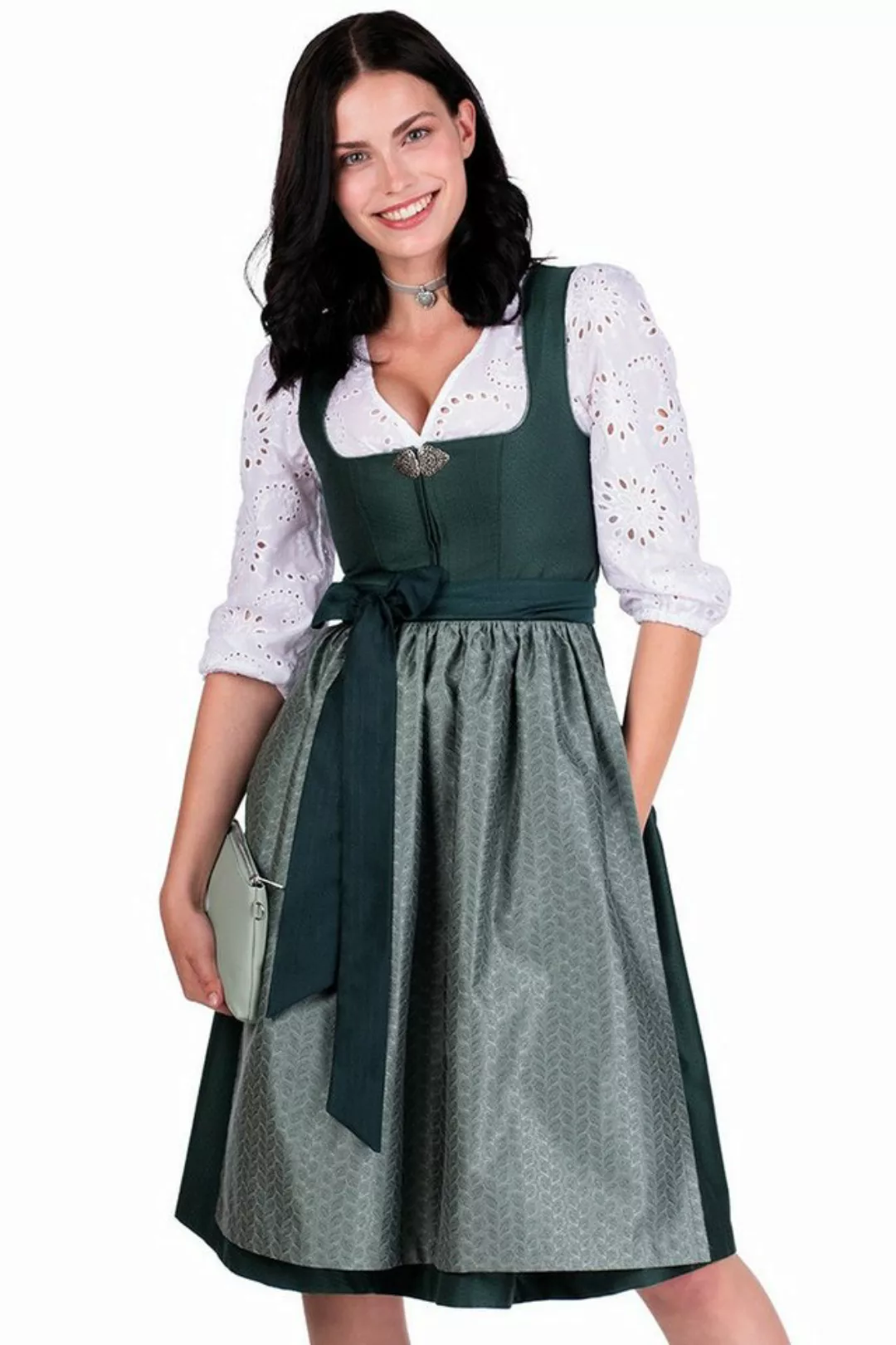 MarJo Dirndl Midi Dirndl 2tlg. - ALFELD - tanne/jade günstig online kaufen