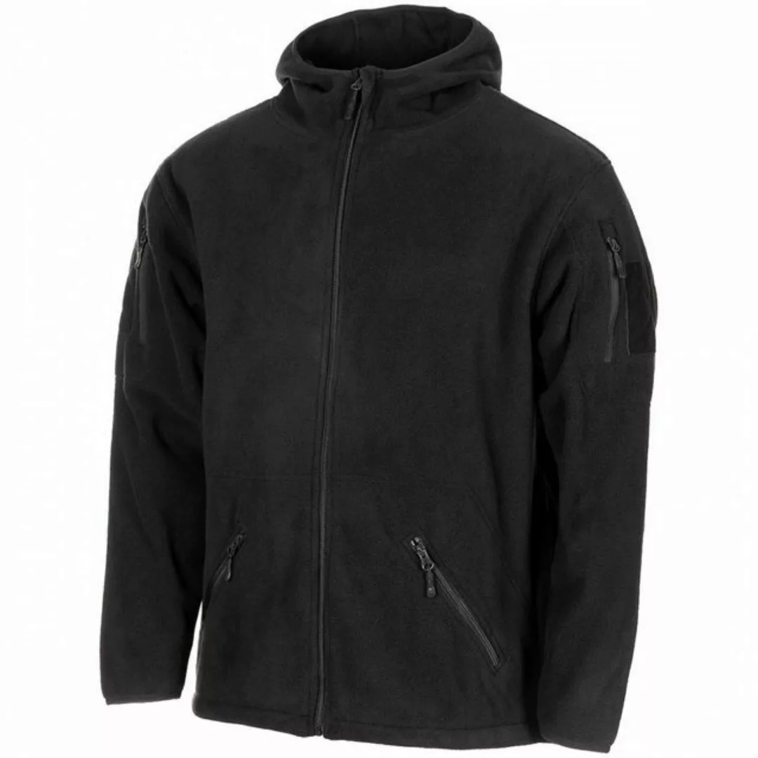 MFH Fleecejacke Fleece-Jacke, "Tactical", schwarz - M günstig online kaufen