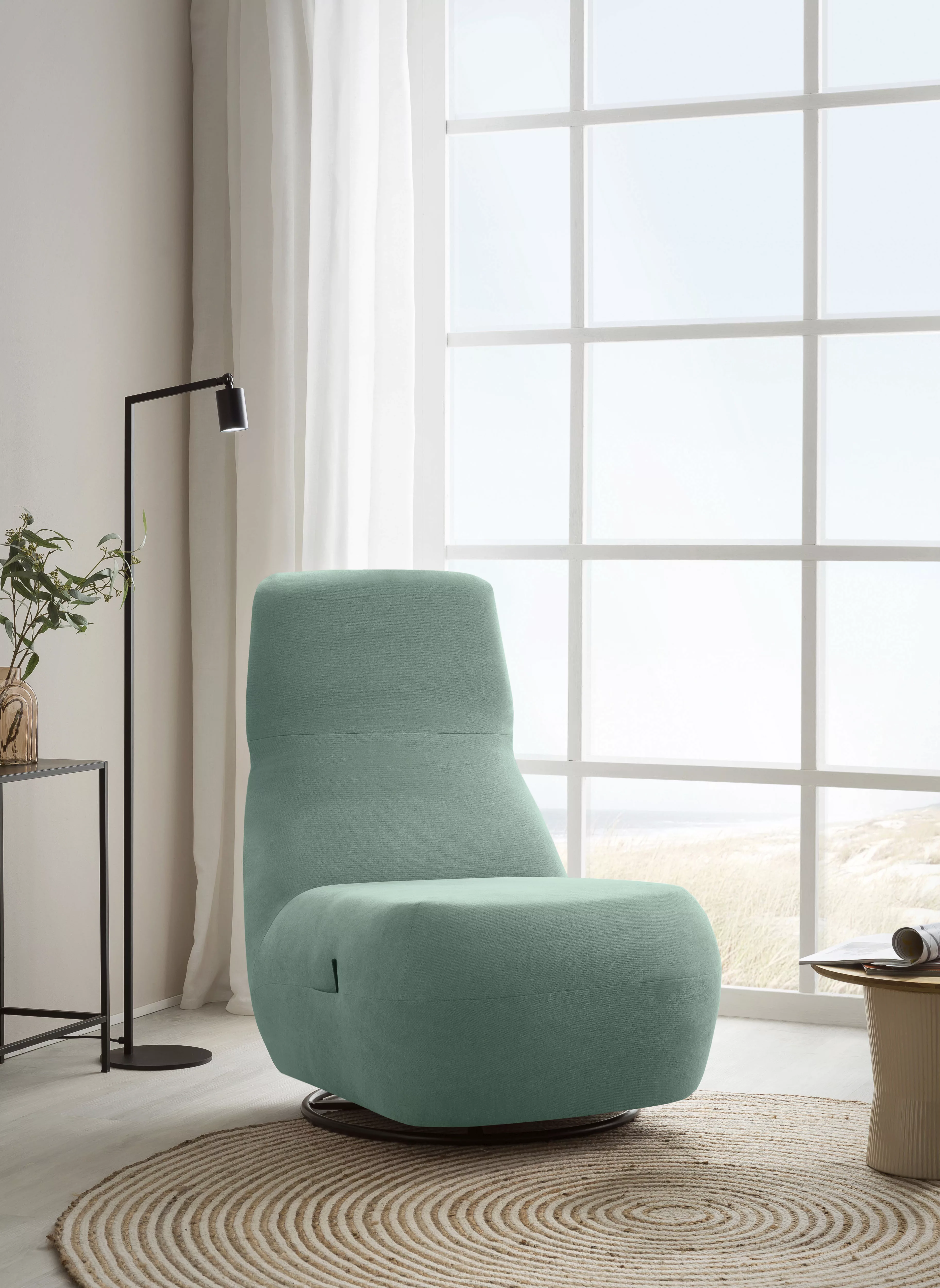 andas Relaxsessel "Emberson Sessel, Rückenlehne hochklappbar, Drehsessel", günstig online kaufen