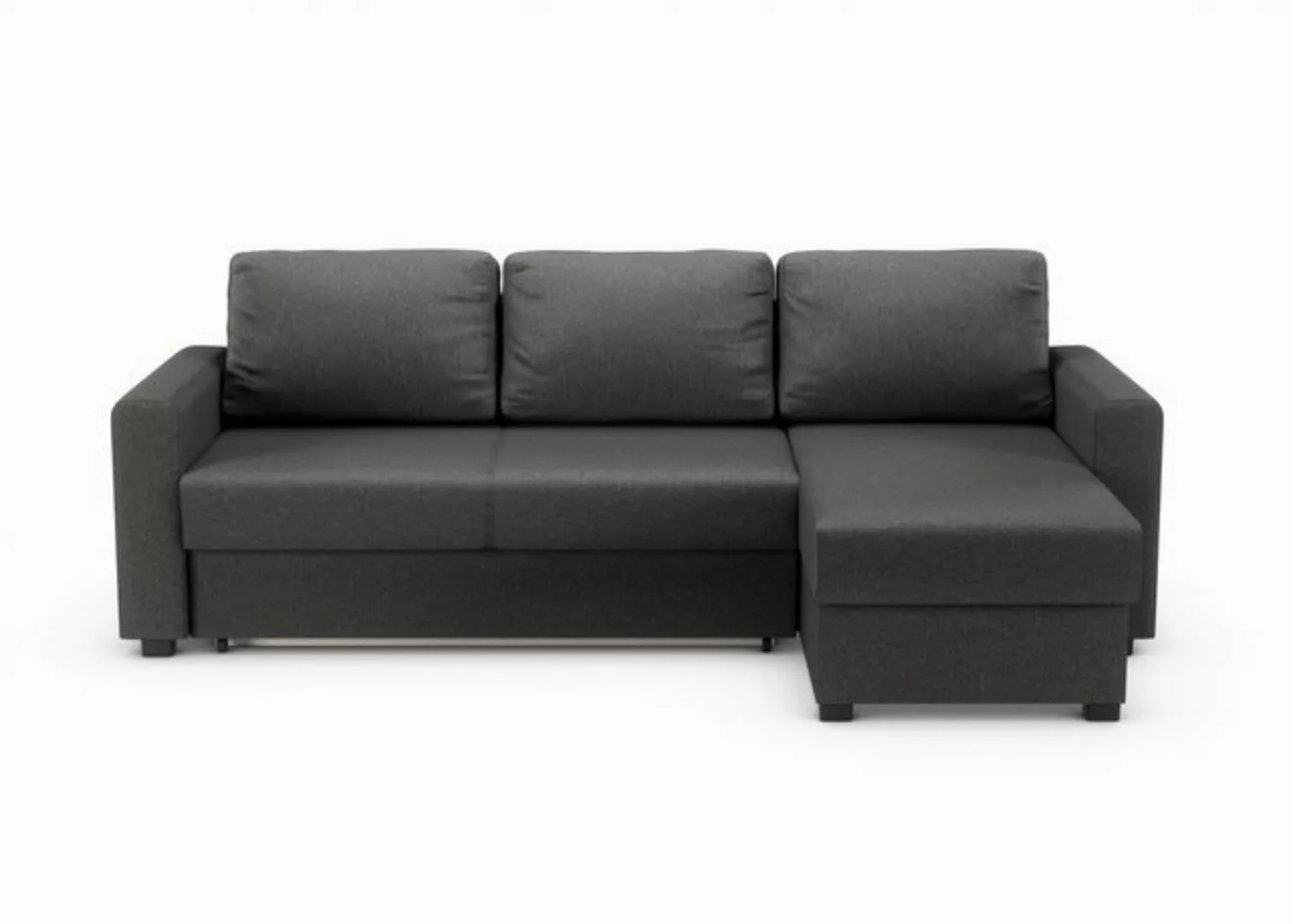 ATLANTIC home collection Ecksofa "Dublin L-Form", Bettfunktion und Bettkast günstig online kaufen