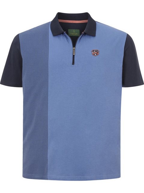 Charles Colby Poloshirt EARL PADDY stylisches Hahnentritt-Design günstig online kaufen