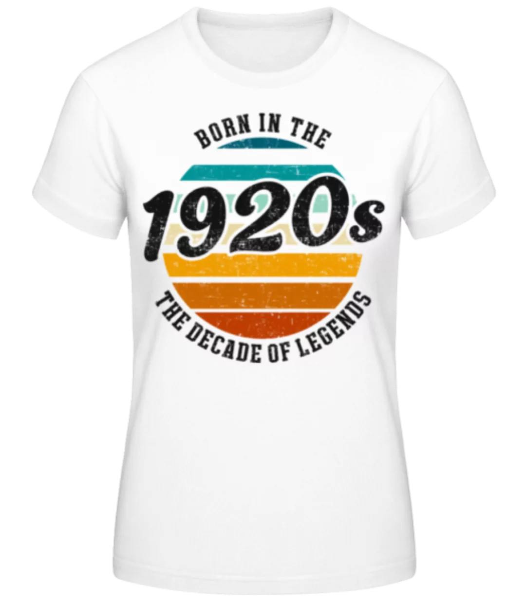 1920 The Decade Of Legends · Frauen Basic T-Shirt günstig online kaufen