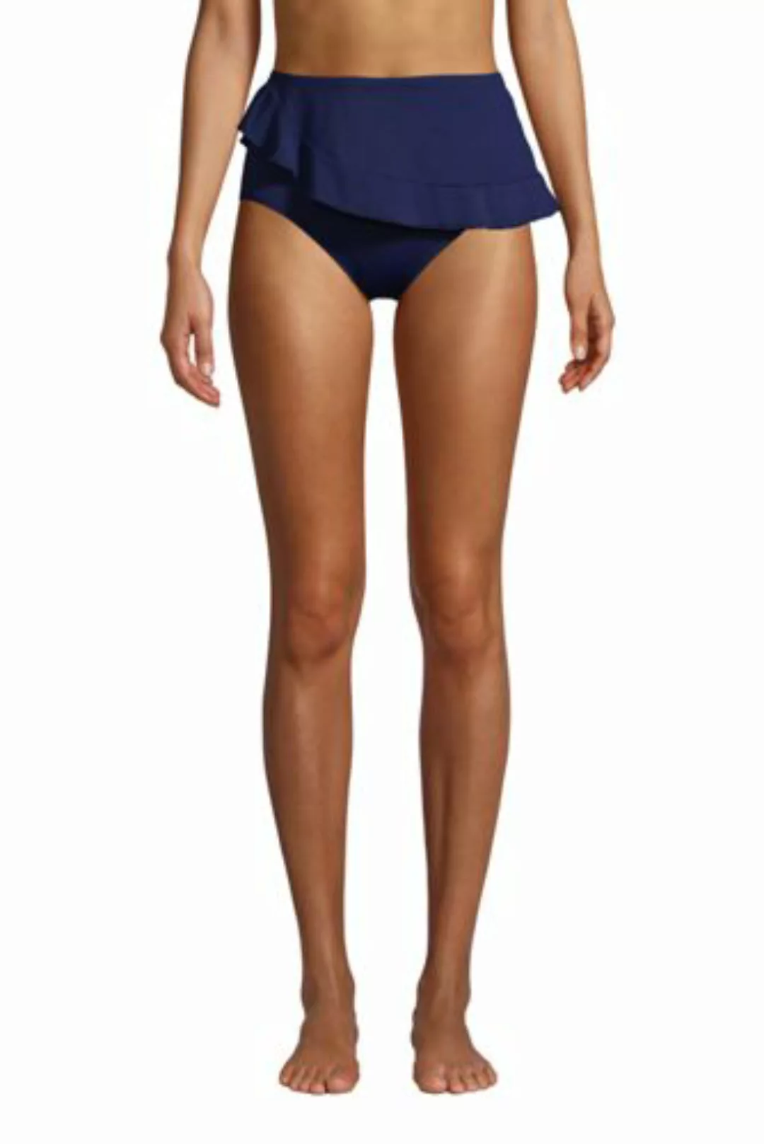 High Waist Bikinihose CHLORRESISTENT mit Volant, Damen, Größe: XS Normal, B günstig online kaufen