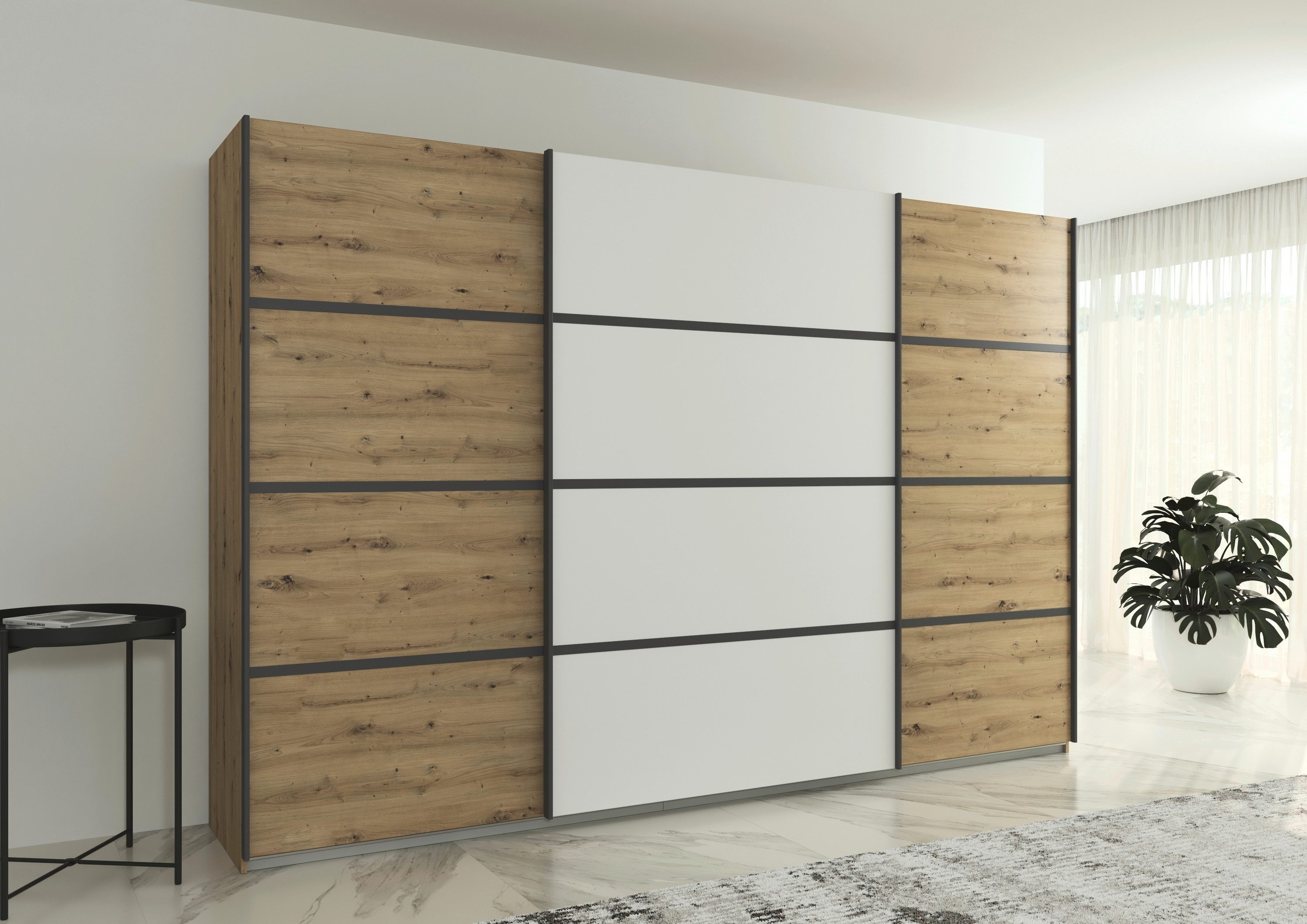 rauch Kleiderschrank "Schwebetürenschrank Garderobe Schrank TOP ANGEBOT Avo günstig online kaufen