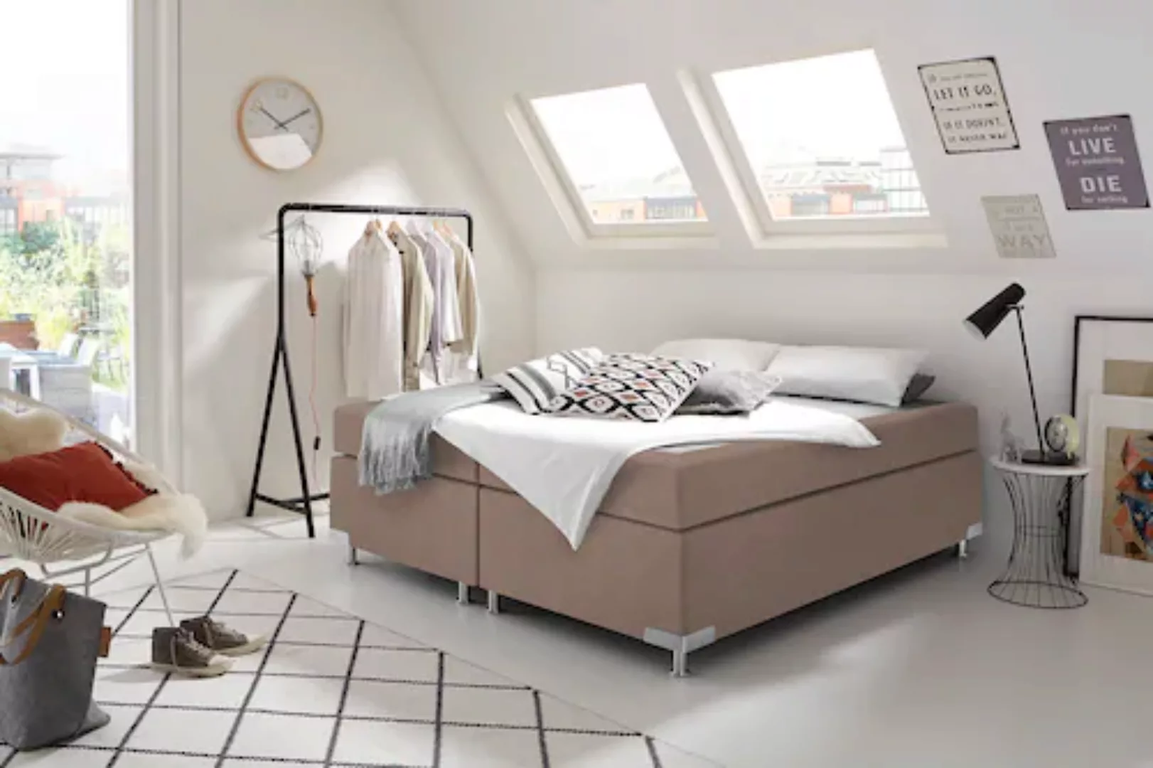 Westfalia Schlafkomfort Boxspringbett "Holland" günstig online kaufen