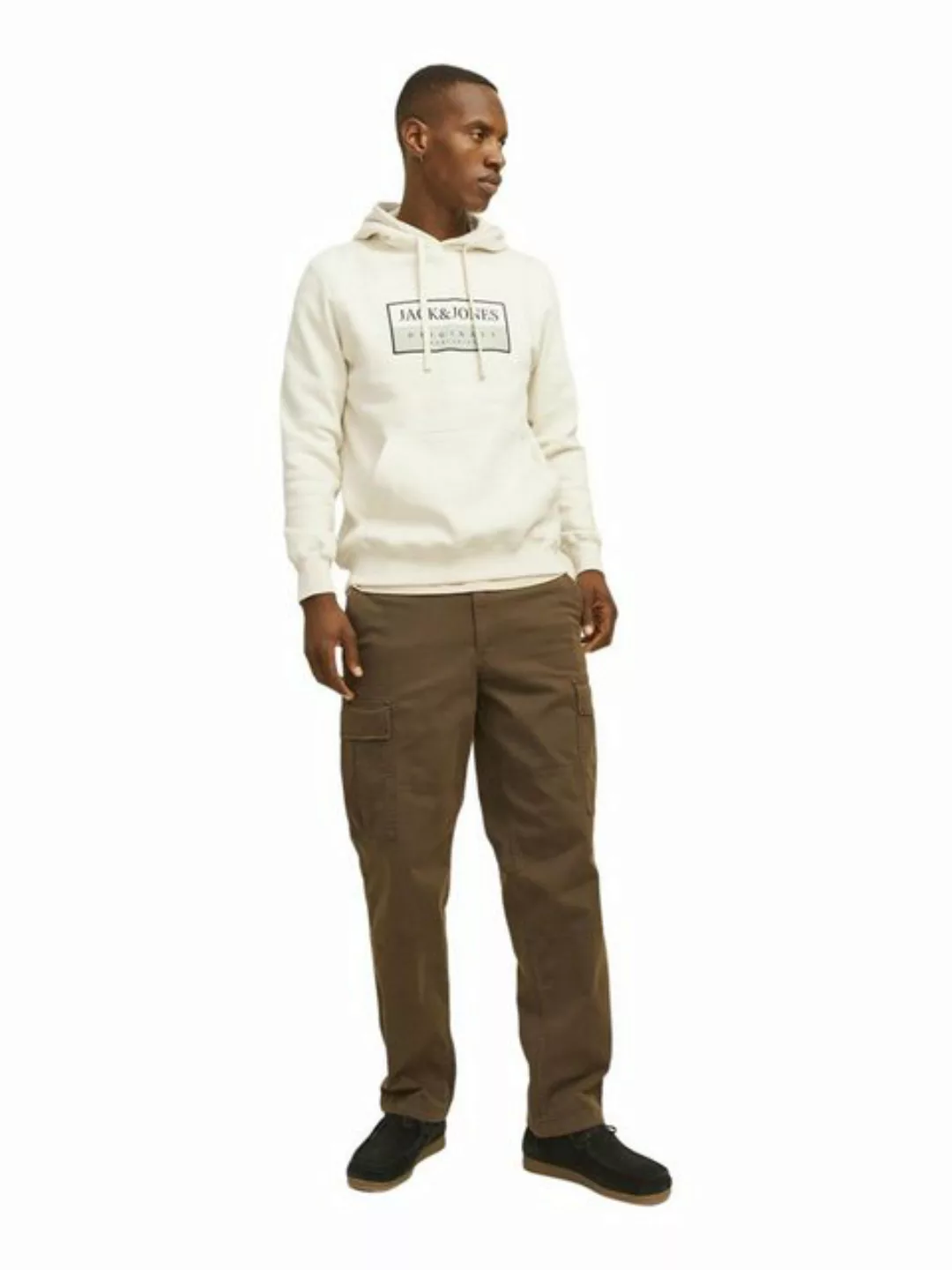 Jack & Jones Kapuzensweatshirt JORFREDERIKSBERG BOX SWEAT HOOD SN günstig online kaufen