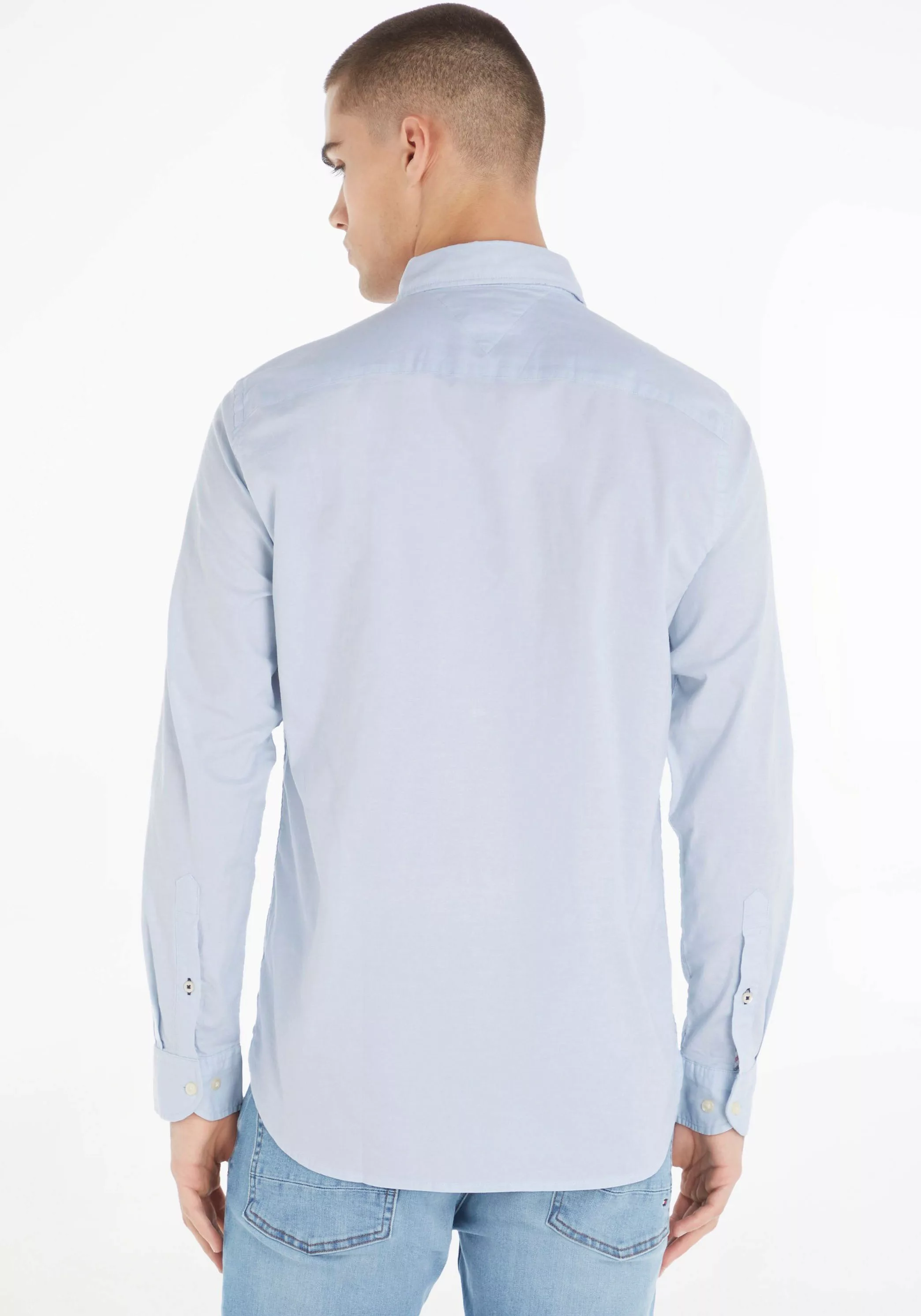 Tommy Hilfiger Langarmhemd "LA-Hemd Flex 1985 Oxford" günstig online kaufen