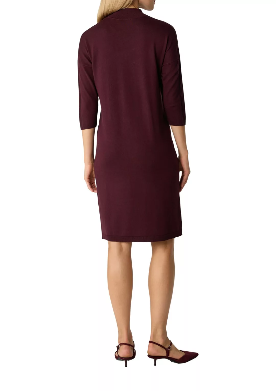 Comma Minikleid, mit Rippdetails günstig online kaufen