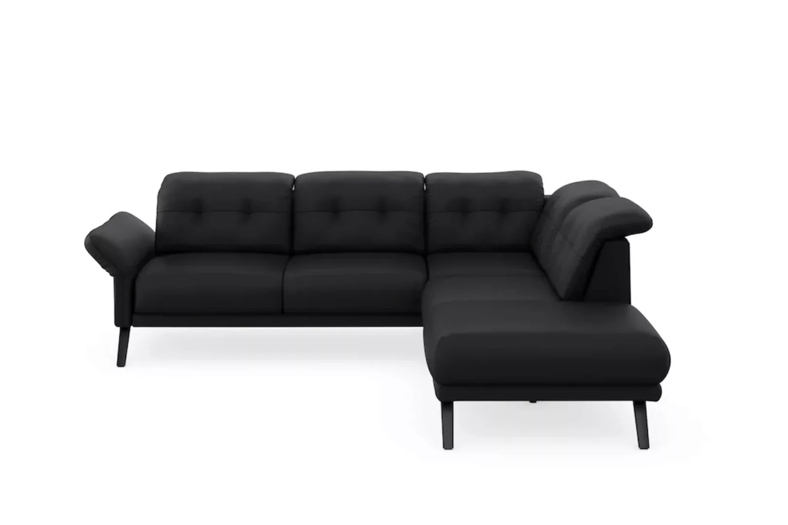 sit&more Ecksofa »Scandia L-Form«, Wahlweise mit Kopfteilverstellung und Ar günstig online kaufen