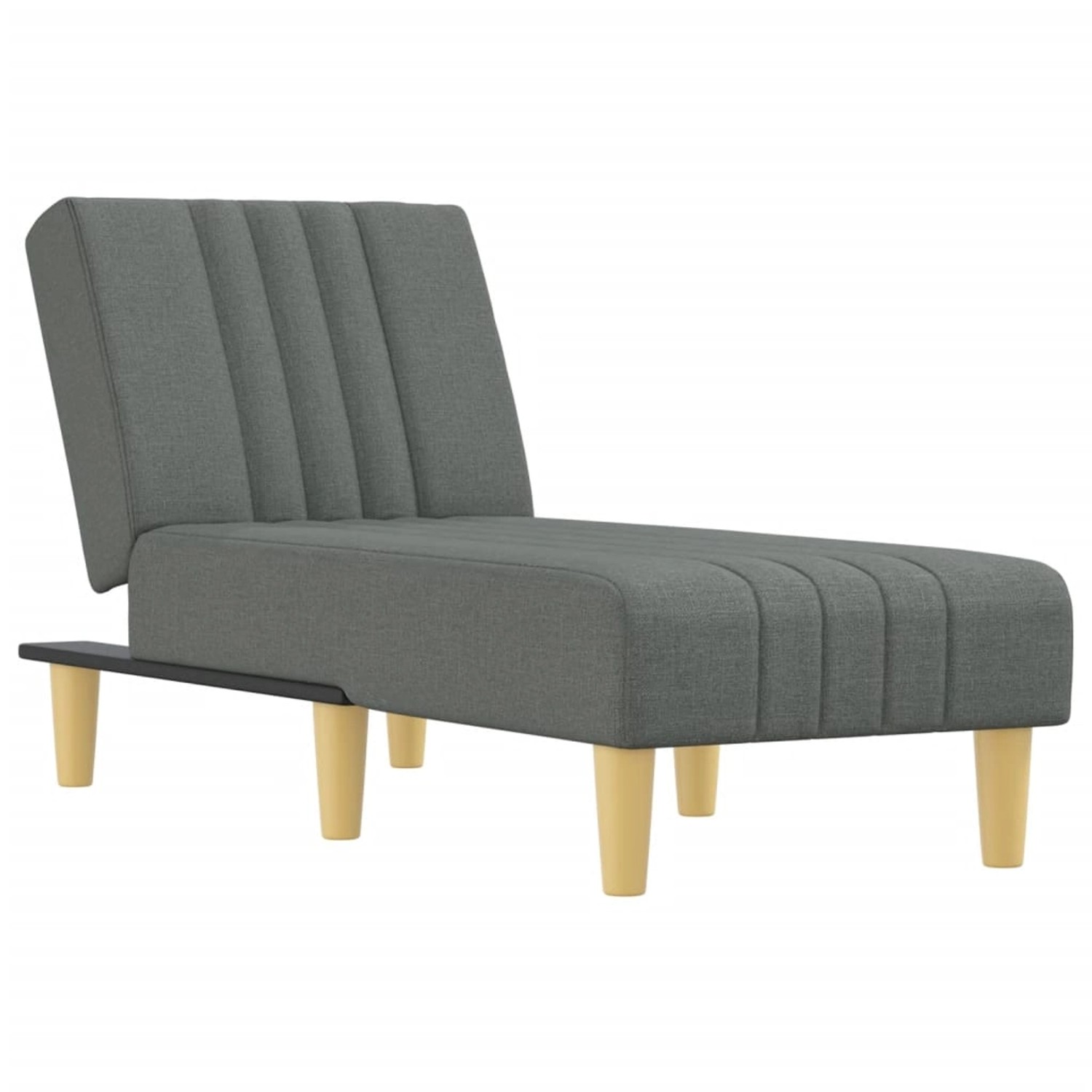 vidaXL Chaiselongue Schwarz Stoff Modell 5 günstig online kaufen