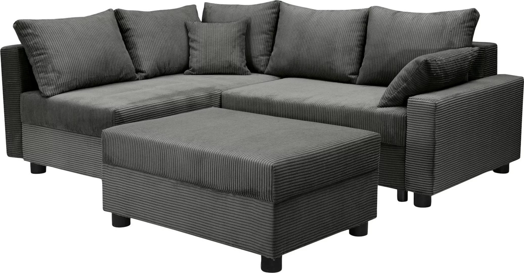 COLLECTION AB Ecksofa "Parma L-Form", mit Schlaffunktion und Bettkasten, in günstig online kaufen