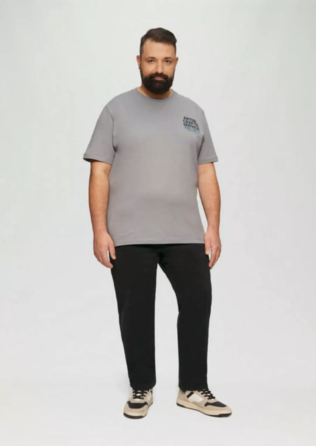 s.Oliver Stoffhose Regular Fit: Strukturierte Chino aus Baumwollstretch Gar günstig online kaufen