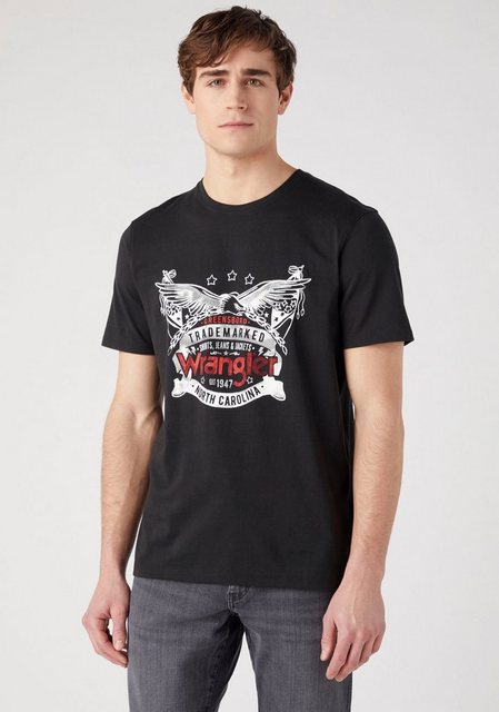 Wrangler Print-Shirt Americana Tee günstig online kaufen