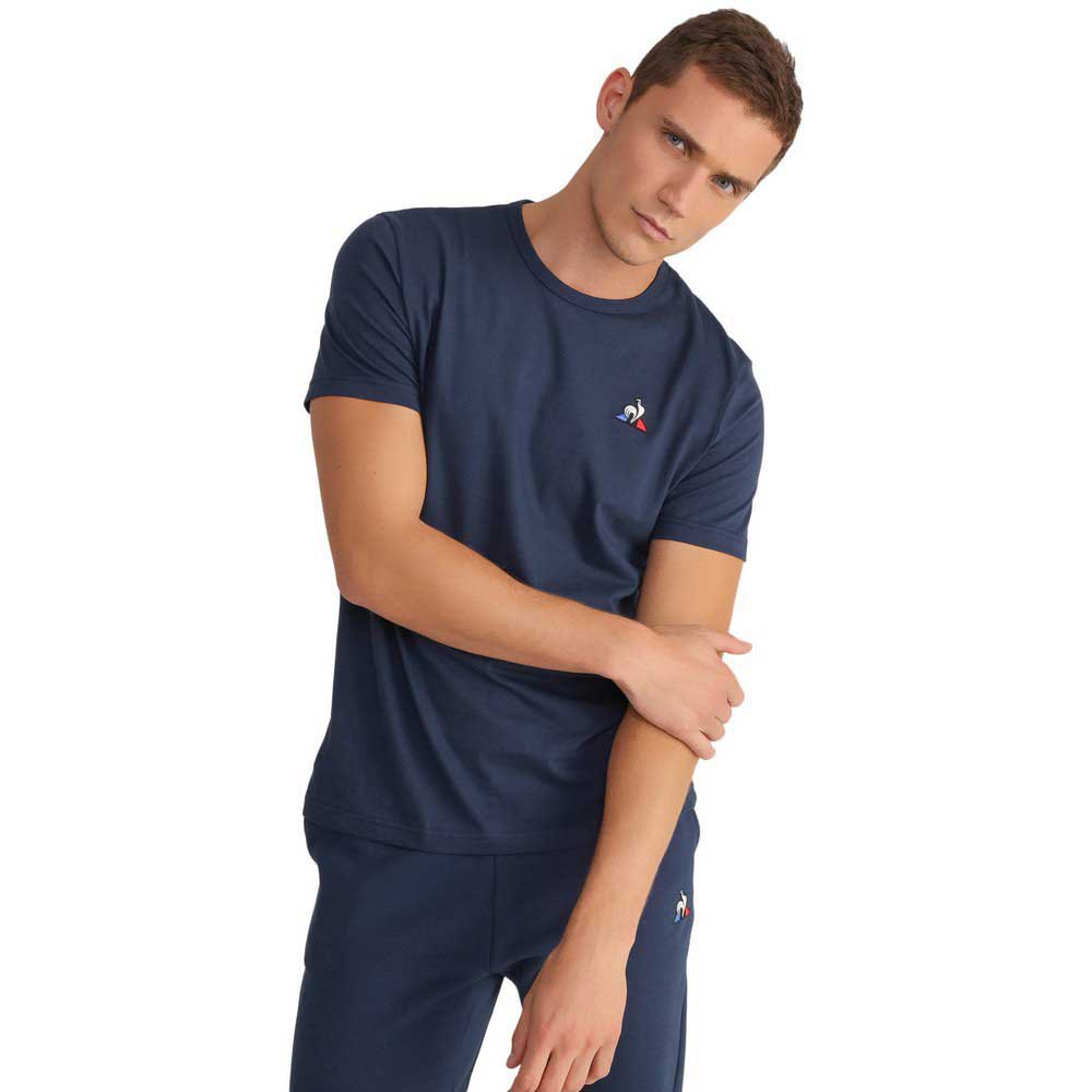 Le Coq Sportif Essentials N2 Kurzärmeliges T-shirt S Dress Blues günstig online kaufen