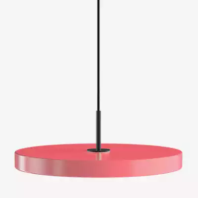 Umage Asteria Pendelleuchte LED, rosa - Cover schwarz - Ra 96 günstig online kaufen