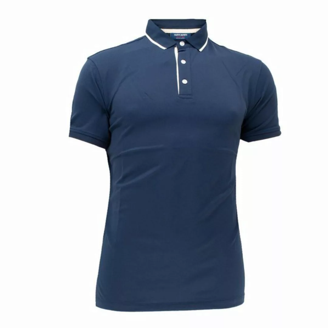 Saint James Poloshirt 3259 Herren Poloshirt Nael II mit Kontrast Kragen günstig online kaufen