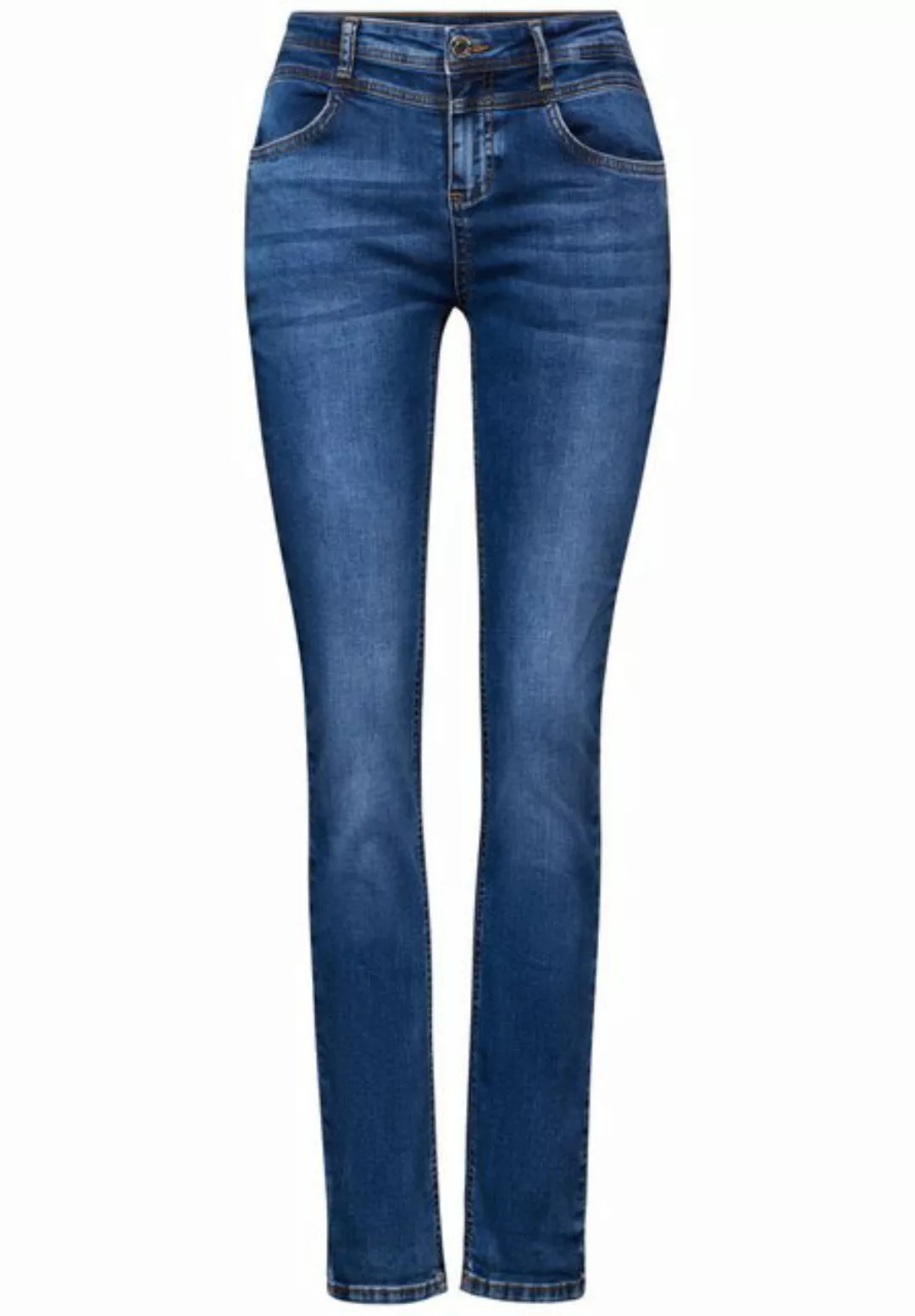 STREET ONE Comfort-fit-Jeans, High Waist günstig online kaufen